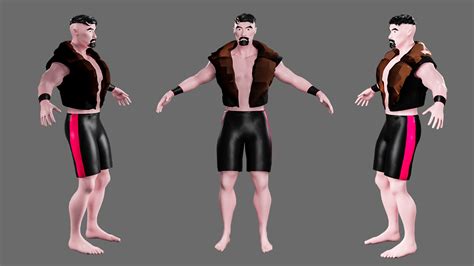 ArtStation - Characters-4 street fighter | Game Assets