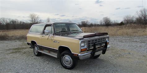 Dodge Ramcharger / Plymouth Trail Duster For Sale - BaT Auctions