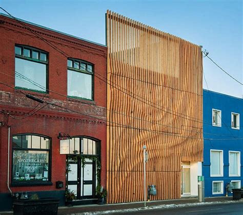 10 Examples of Unique Wood Façades - RTF | Rethinking The Future