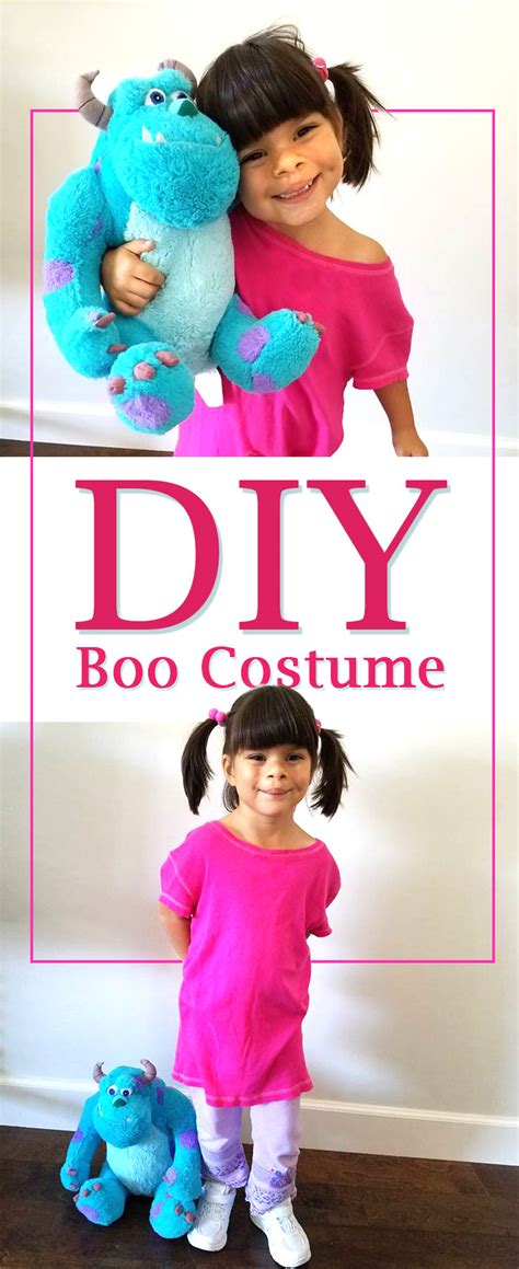 Boo costume. Easy DIY No Sew Boo Costume for this Halloween