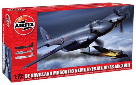 Airfix 1/72 Plastic Model Kit - The Peoples Mosquito Store