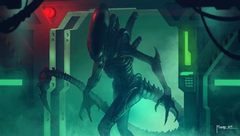 #Alien #Xenomorph #1080P #wallpaper #hdwallpaper #desktop Arte Alien, Arte Sci Fi, Alien Artwork ...