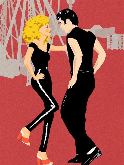 GREASE Poster Artwork | Etsy | Grease movie, Grease musical, Poster artwork