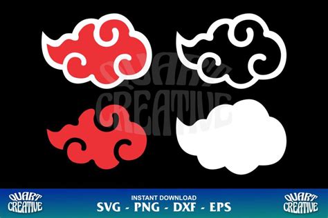 Naruto Cloud Svg