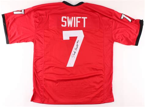 D'Andre Swift Signed Jersey (JSA COA) | Pristine Auction