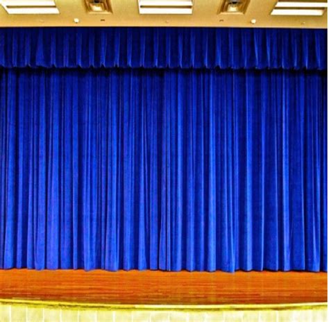 Horizontal,Vertical Manual Curtains for School Hall, For Audotorium, Rs 35000 /unit | ID ...