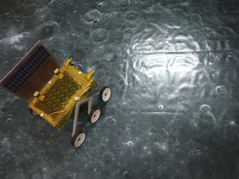 Pragyan rover model by omnytrix during Chandrayaan 2 workshop for ...