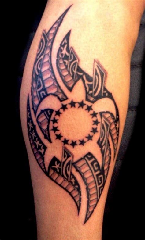 Pin by Tim Ransfield on Tribal and Poly | Island tattoo, Tribal tattoos, Tribal tattoos for women