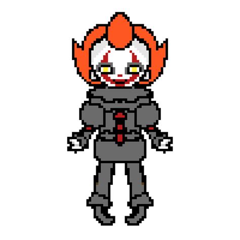 Editing Pennywise - Free online pixel art drawing tool - Pixilart