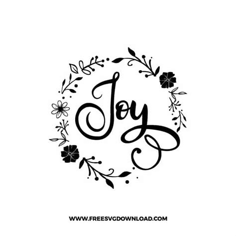 Joy SVG & PNG cut files | Free SVG Download