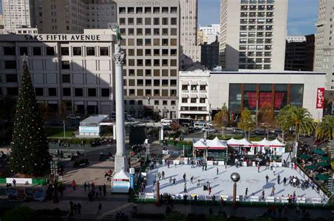 Union Square San Francisco Ice Skating