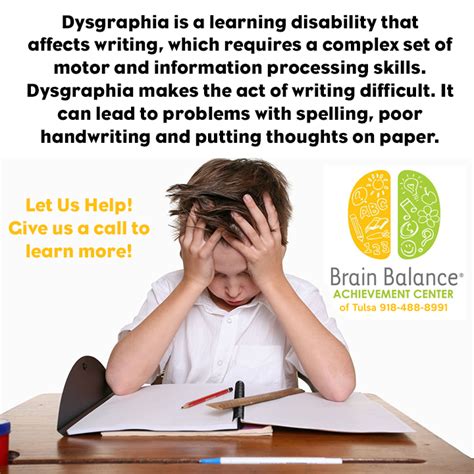 #Dysgraphia is a learning disability that affects writing, which requires a complex set of motor ...