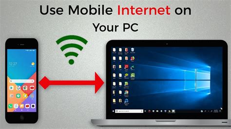 How To Connect Internet from Mobile to PC or Laptop via hotspot - YouTube