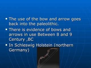 history of the bow | PPT