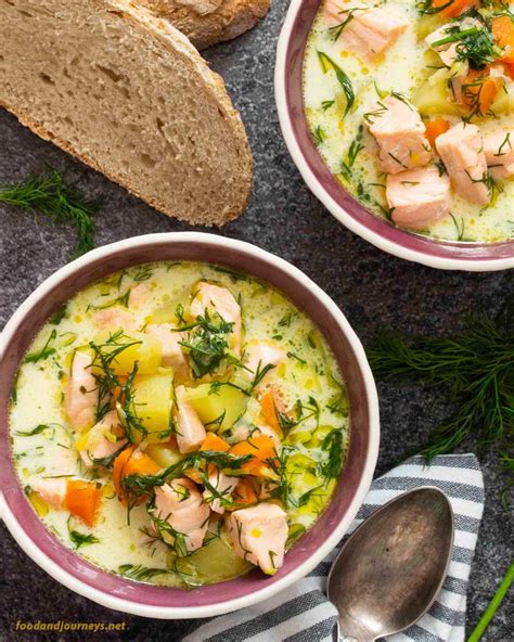 Finnish Salmon Soup (Lohikeitto) | Food and Journeys