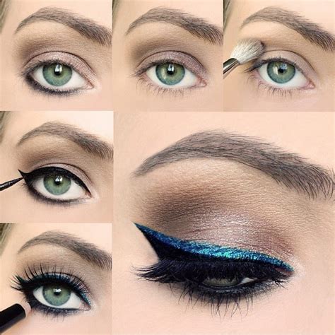 Blue Eyeliner – Makeup Tutorial - Style Hunt World