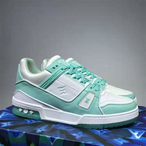 Green Louis Vuitton Sneakers For Men's | IUCN Water