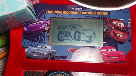 Vtech Cars 2 Lightning Mcqueen learning laptop power off animation ...