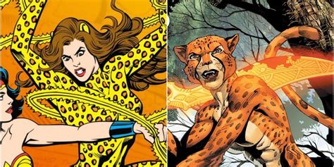 Wonder Woman: Every Version Of Cheetah In Canon, Ranked