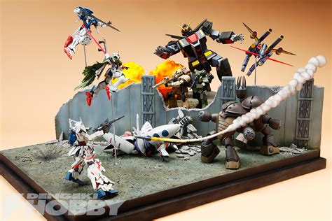 GUNDAM GUY: Gundam Diorama Front (Game) - Diorama Build