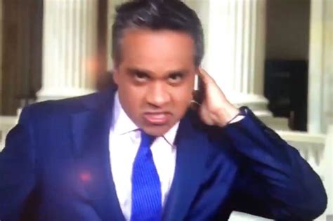 Cicada creeps out CNN's Manu Raju during live shot