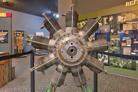 Gnome Rotary Model B Engine – Tennessee Museum Of Aviation