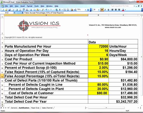 12 Return On Investment Excel Template - Excel Templates - Excel Templates