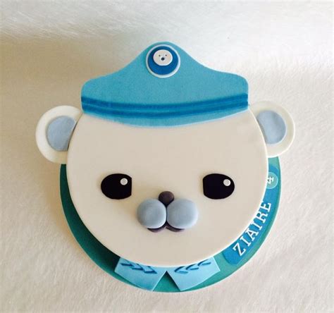 Captain Barnacles Octonauts Cake in 2024 | Octonauts cake, Captain barnacles, Edible art