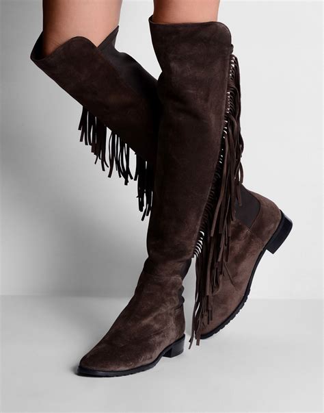 Stuart Weitzman | Boots, Over the knee boots, Brown boots