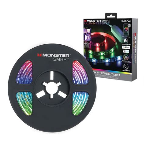 Monster Smart Multicolor LED Light Strip - 6.5 ft - Micro Center