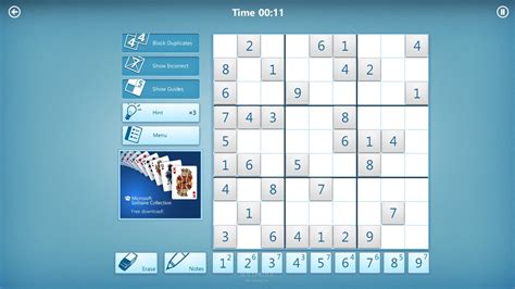 Microsoft Sudoku Download, Review, Screenshots