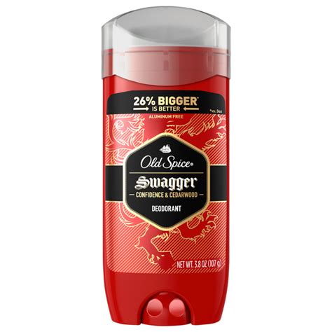 Save on Old Spice Swagger Deodorant Confidence & Cedarwood Solid Aluminum Free Order Online ...