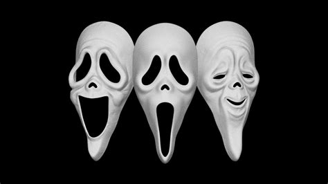 Scream/Scarry Movie Ghostface Mask STL Printable - 3D model by ...