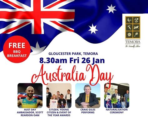 Australia Day Ceremony — Visit Temora