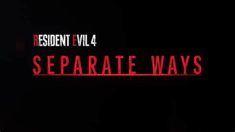 Resident Evil 4 Remake Separate Ways DLC Gets September | GameWatcher