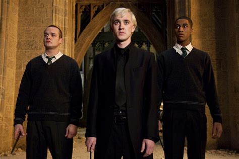 Tom Felton as Draco Malfoy | Драко малфой, Гарри поттер актеры, Слизерин