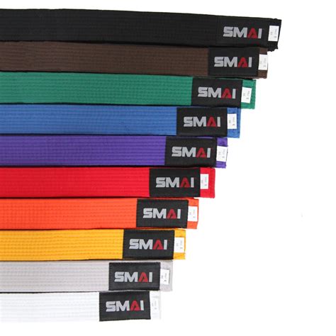 Martial Arts Belts Single Colour – SMAI