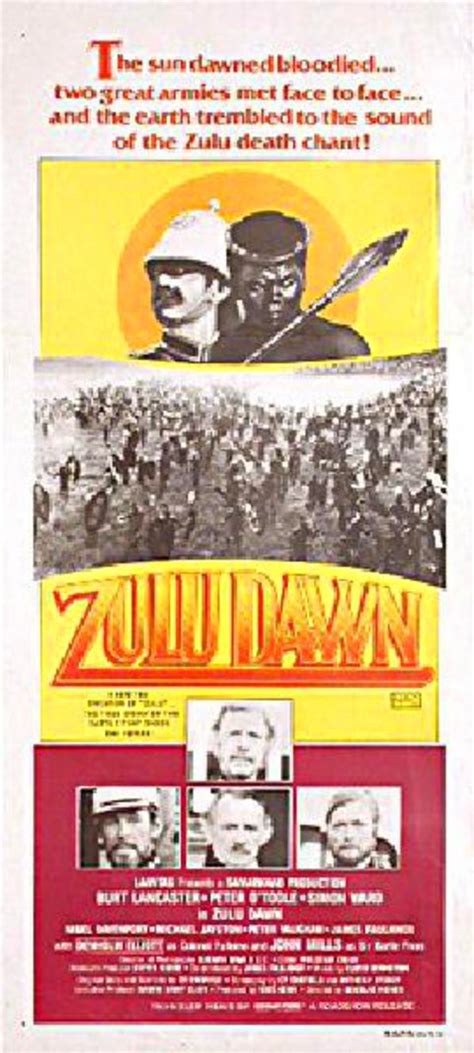 Zulu Dawn Original 1979 Australian Daybill Movie Poster - Posteritati Movie Poster Gallery