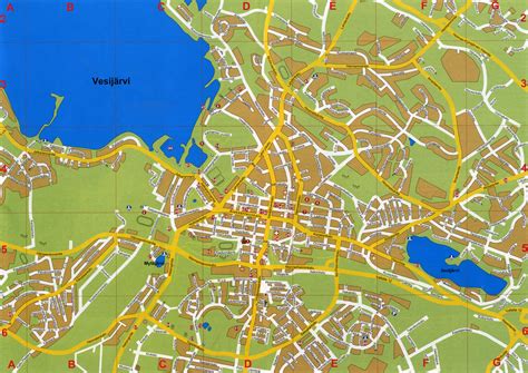 Large Lahti Maps for Free Download and Print | High-Resolution and ...