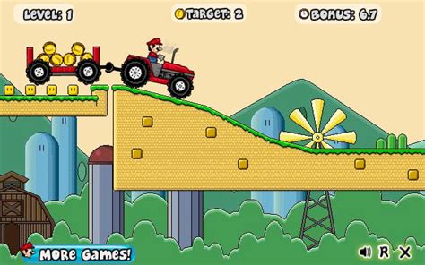 Mario Tractor Game - RacingCarGames.com