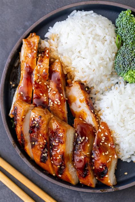 Grilled Teriyaki Chicken - Momsdish