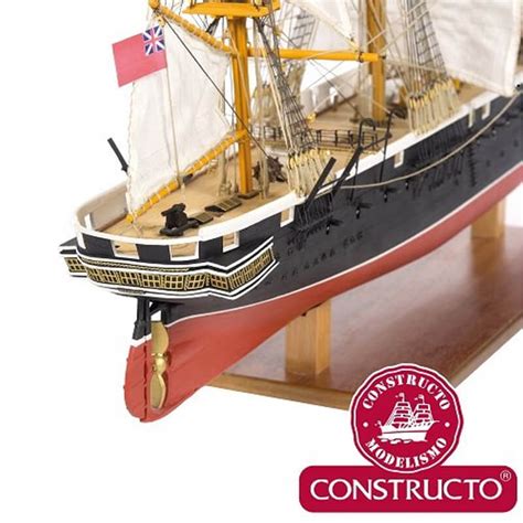 Wooden model ship: HMS Warrior - Constructo - Scale Model Boulevard