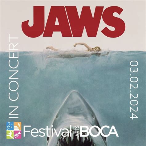 JAWS with Live Orchestra — Arts in Boca