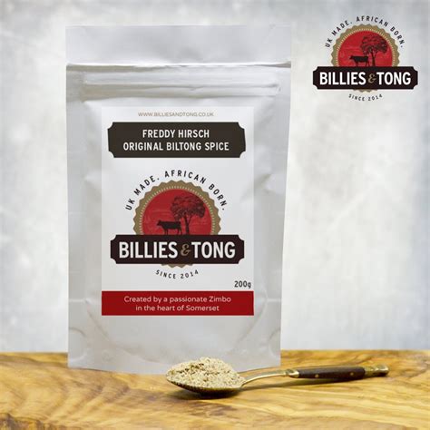 Freddy Hirsch Original Biltong Spice – Billies and Tong