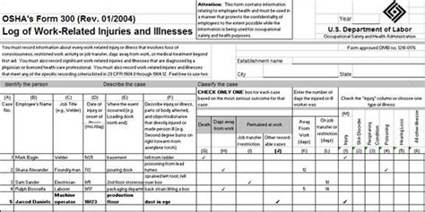 Brief Tutorial on Completing the OSHA Recordkeeping Forms - Text ...