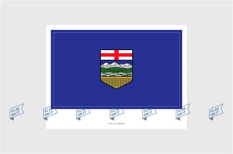 Alberta Flag Sticker Weatherproof Vinyl Proud Albertan AB | Etsy