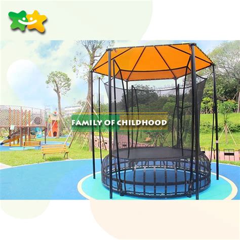 Trampoline park playground equipment with sponge soft play