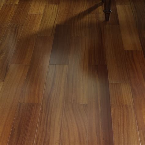 Easoon USA 5" Engineered Brazilian Teak Hardwood Flooring in Natural ...