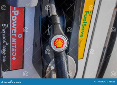 Black V-power Nitro Plus Oil Dispenser of Shell Gas Station Company ...