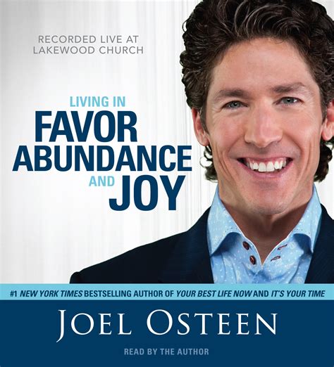 Living in Favor, Abundance and Joy Audiobook by Joel Osteen | Official ...